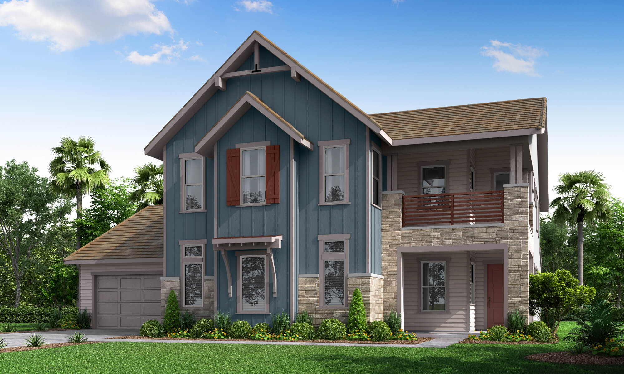 Woodside Homes The Chateau w/ Bonus Interactive Floor Plan