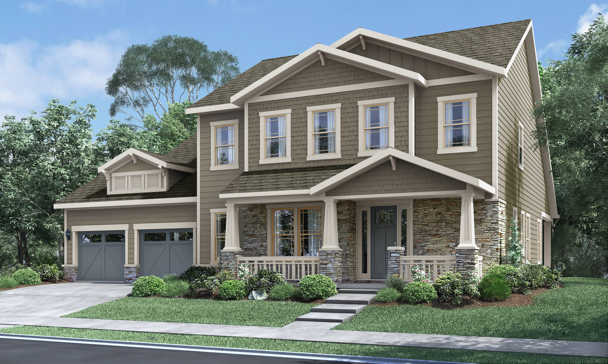 Fielding Homes The Forester Interactive Floor Plan