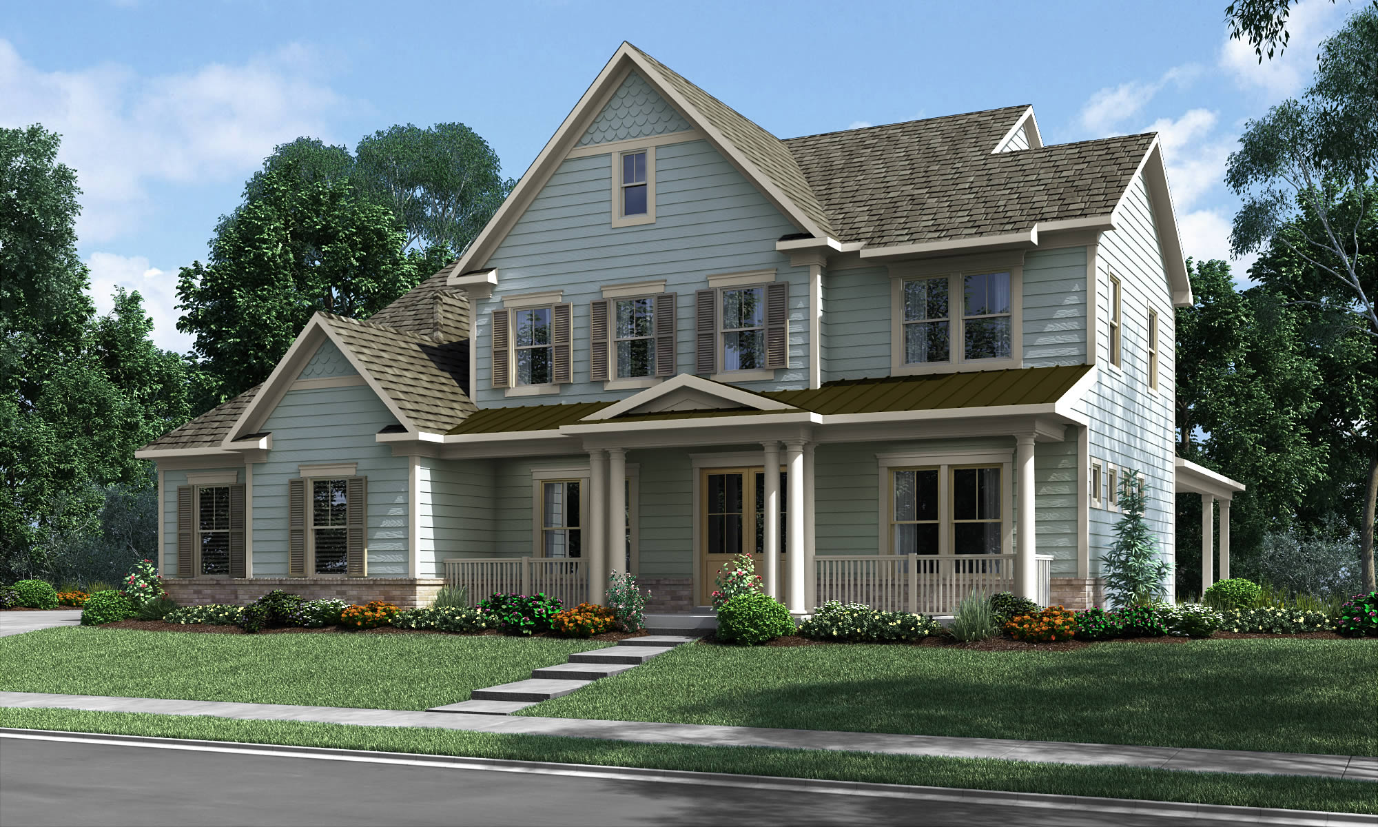 Fielding Homes The Fieldcrest Interactive Floor Plan