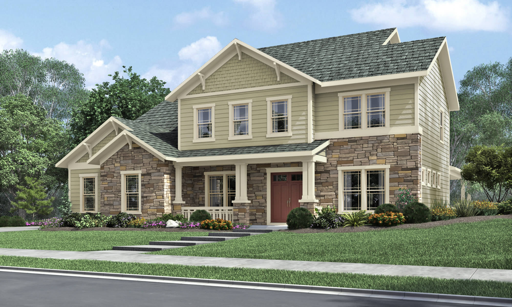 Fielding Homes The Fieldcrest Interactive Floor Plan