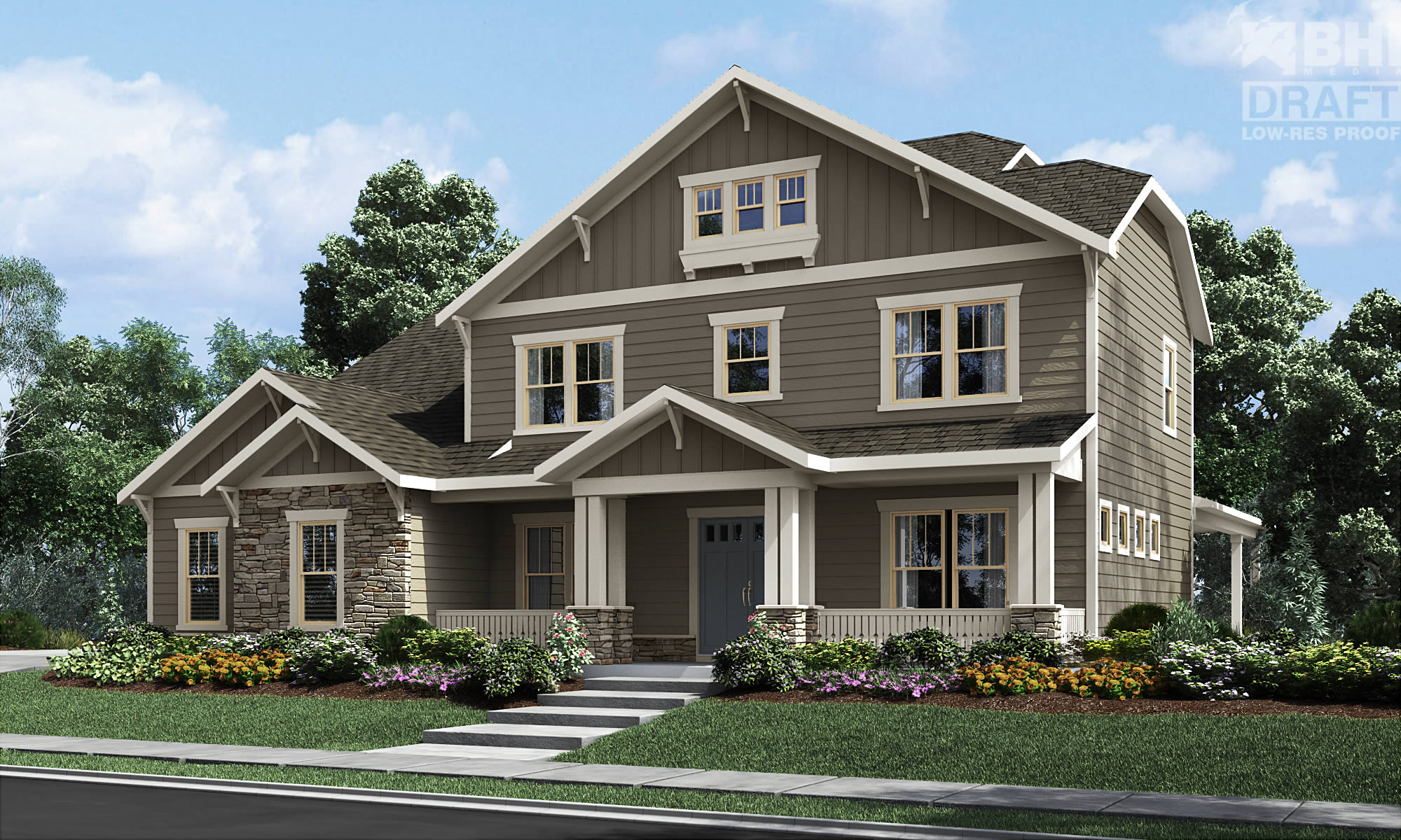 Fielding Homes The Fieldcrest Interactive Floor Plan