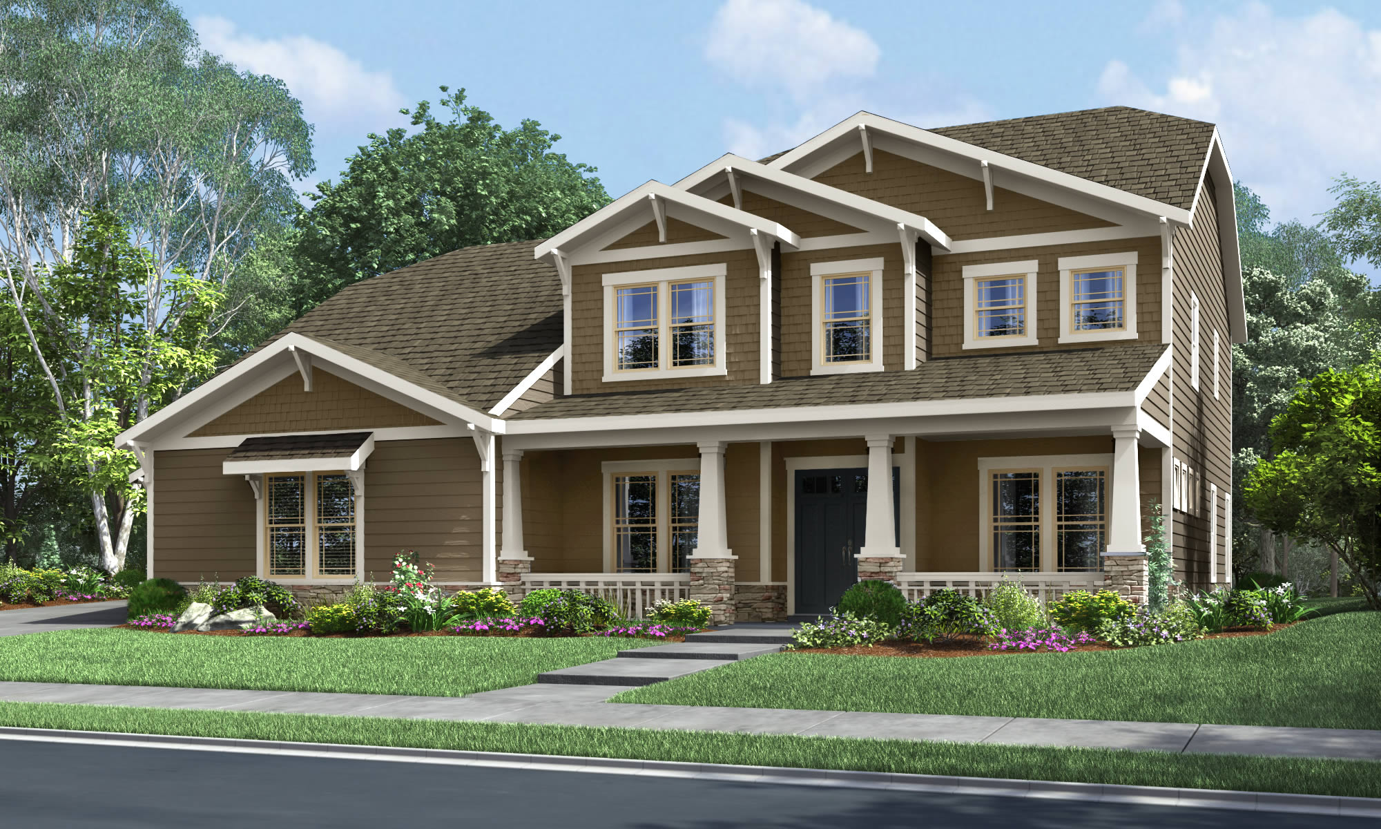 Fielding Homes The Aurora Interactive Floor Plan