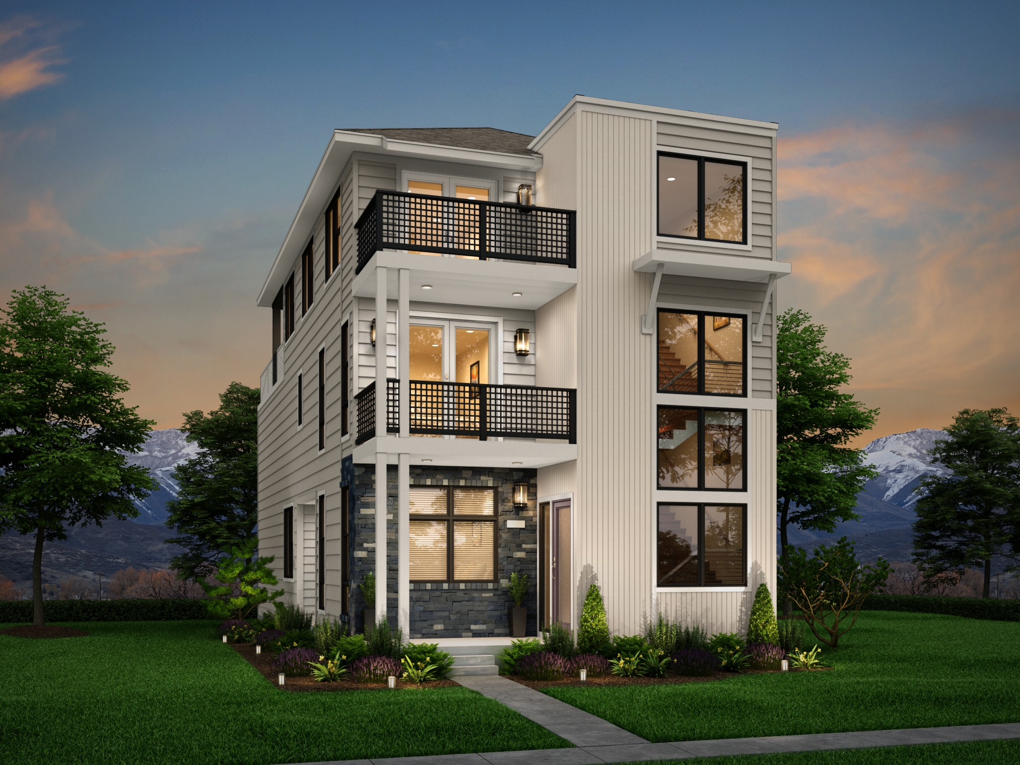 Epic Homes Transcend Elevated Interactive Floor Plan