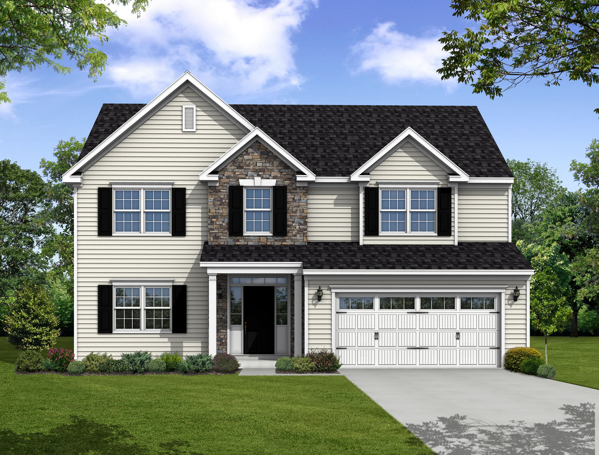 LC Homes | The Addison II | Interactive Floor Plan