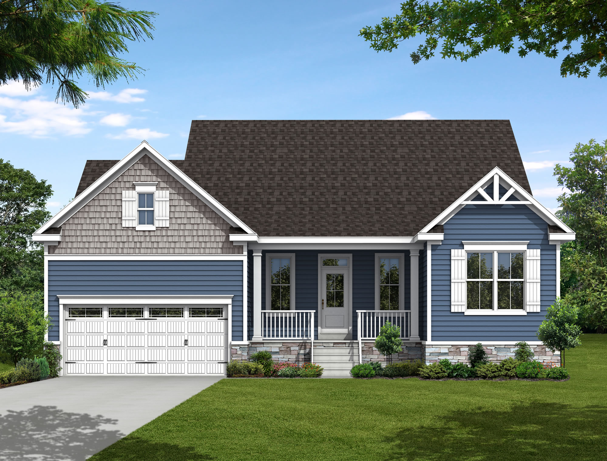 LC Homes | The Georgetown | Interactive Floor Plan