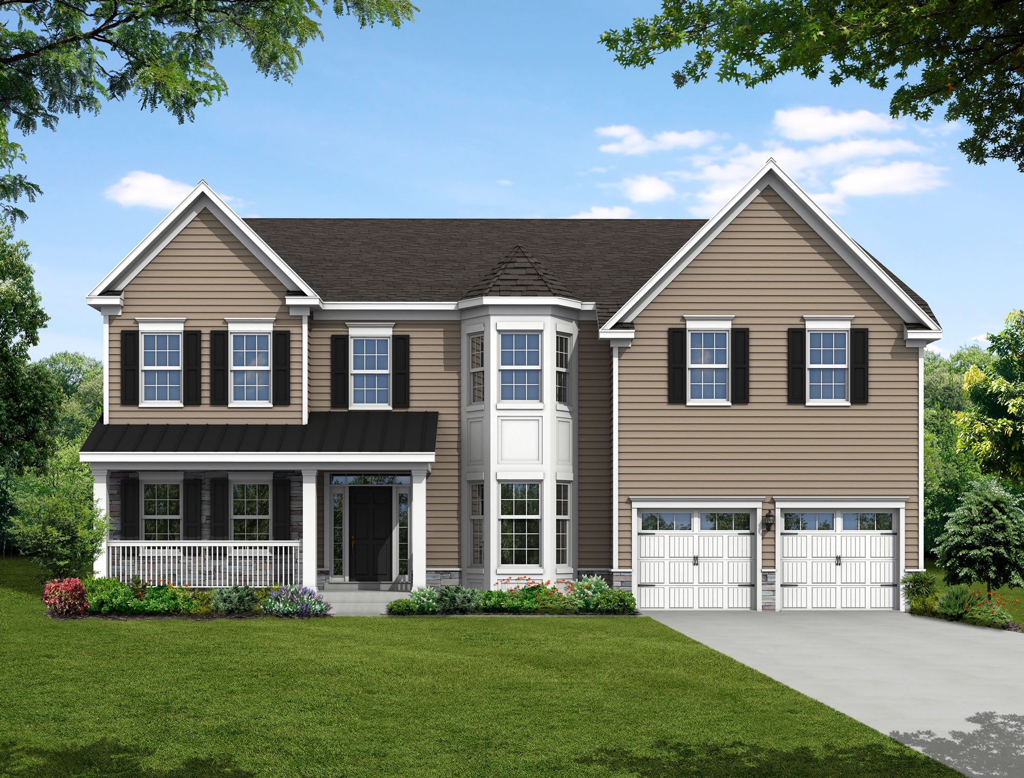 LC Homes The Waterford Interactive Floor Plan