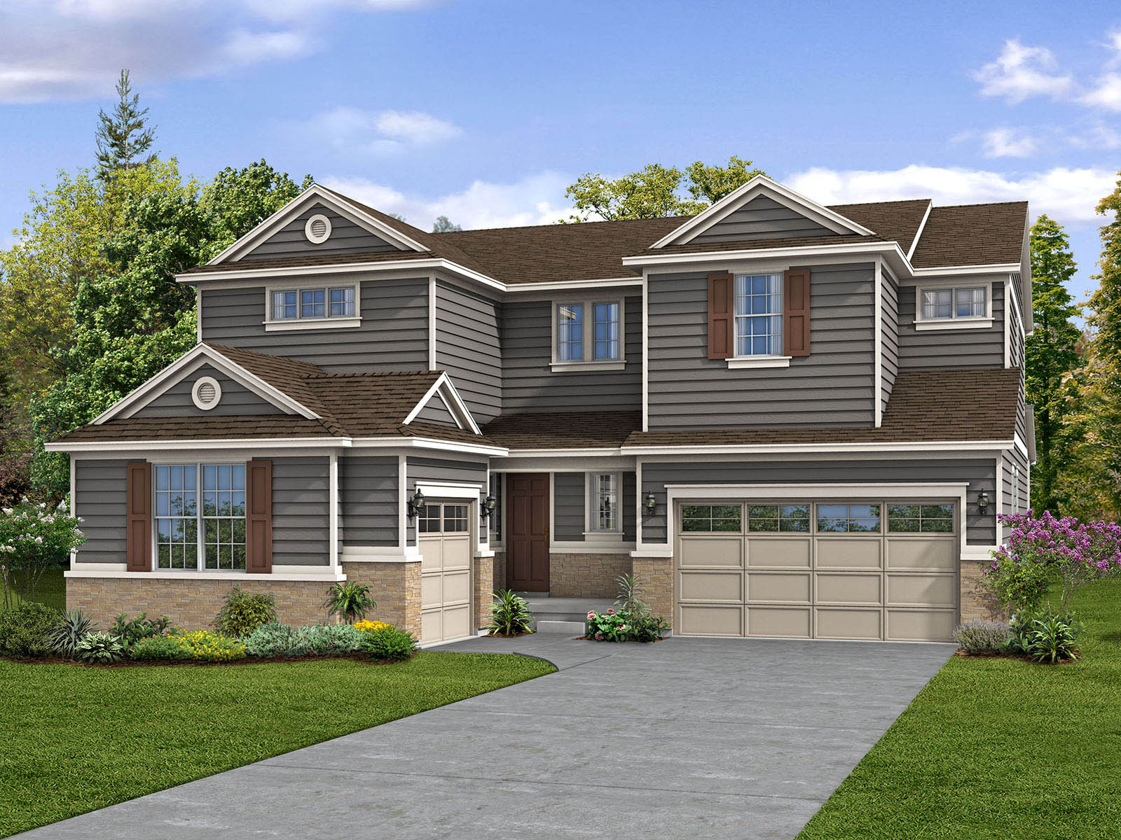 Meritage Homes The Trail Ridge Interactive Floor Plan