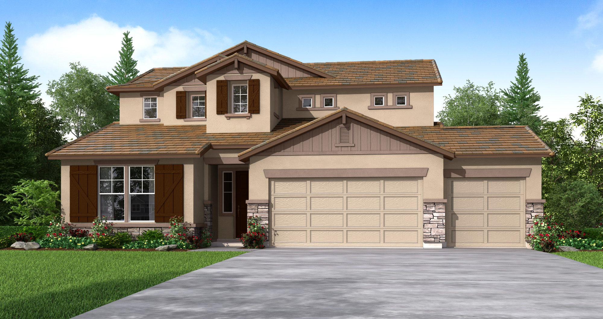 Woodside Homes TURNBERRY / PLAN 5030 Interactive Floor Plan