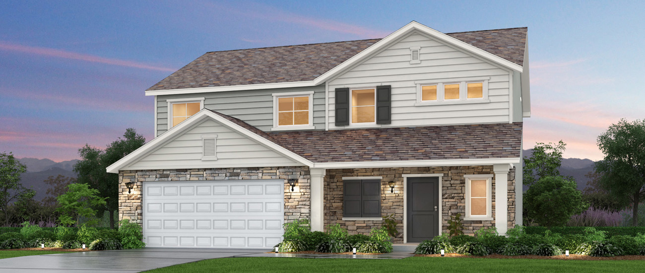 Woodside Homes Amesbury Interactive Floor Plan